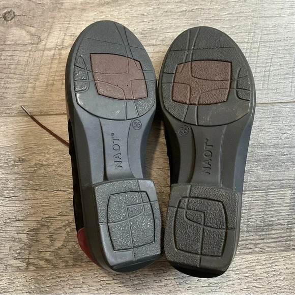 Naot Alisio Colorblock Suede Lace Up Loafer Size 36 - Picture 7 of 10